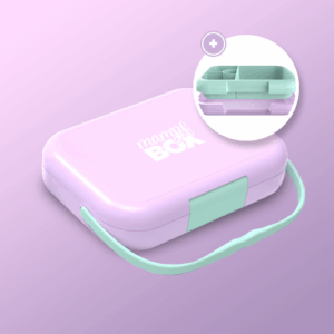 Brotdose + Kühlakku | Helles Lila