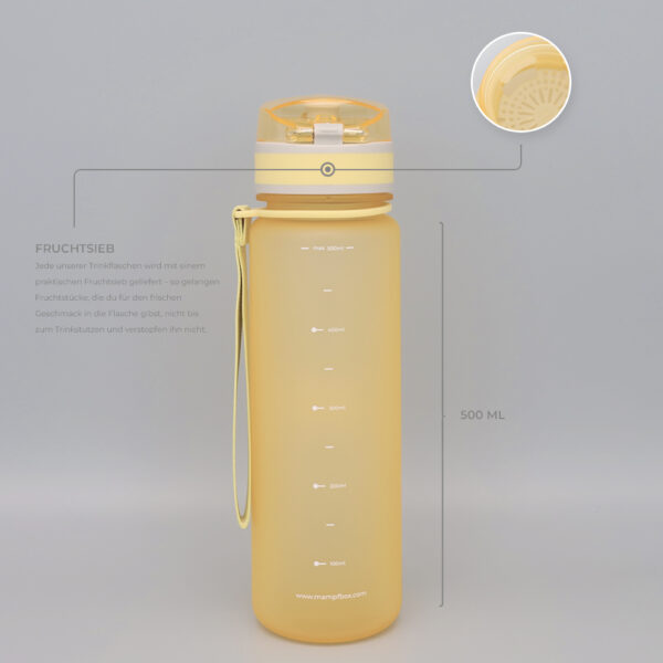 Auslaufsichere Trinkflasche 500ml – Für Kinder