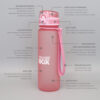 Tritan Trinkflasche in Pink aus BPA-freiem Material